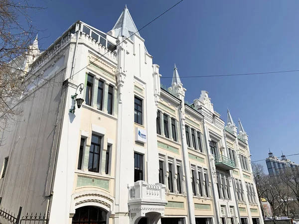 Vladivostok Rusland Februari 2020 Poesjkin Theater Gebouwd 1907 1908 Vladivostok — Stockfoto
