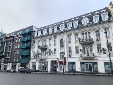Vladivostok, Rusya, Şubat, 29,2020. Vladivostok, Ocean Avenue, 13 
