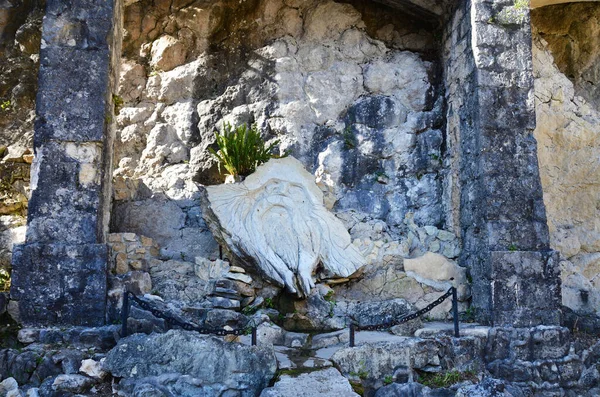 Abkhazie Source Sainte Guérison Dans Nouvel Athos — Photo