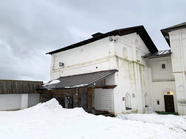 Antica Chiesa Dell Epifania Nel Monastero Ferapontov Russia Regione Vologda — Foto Stock