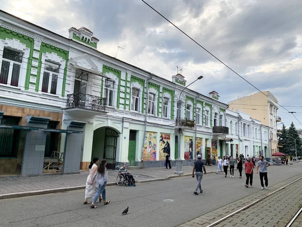 Владикавказ Росія Червня 2019 Року Пам Ятник Архітектури Будинок Демокідови — стокове фото