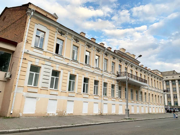 Vladikavkaz Russia June 2019 Building Vladikavkaz District Court Monument Architecture — Stock Photo, Image