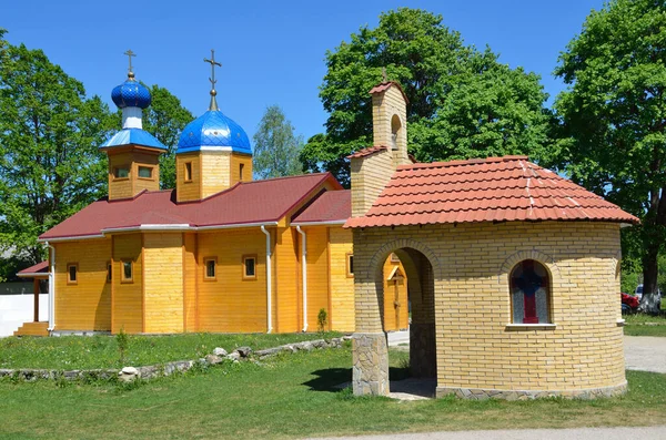 Russie Adygea Village Pobeda Déserts Mihaylo Afonskaya Monastère Temple Honneur — Photo