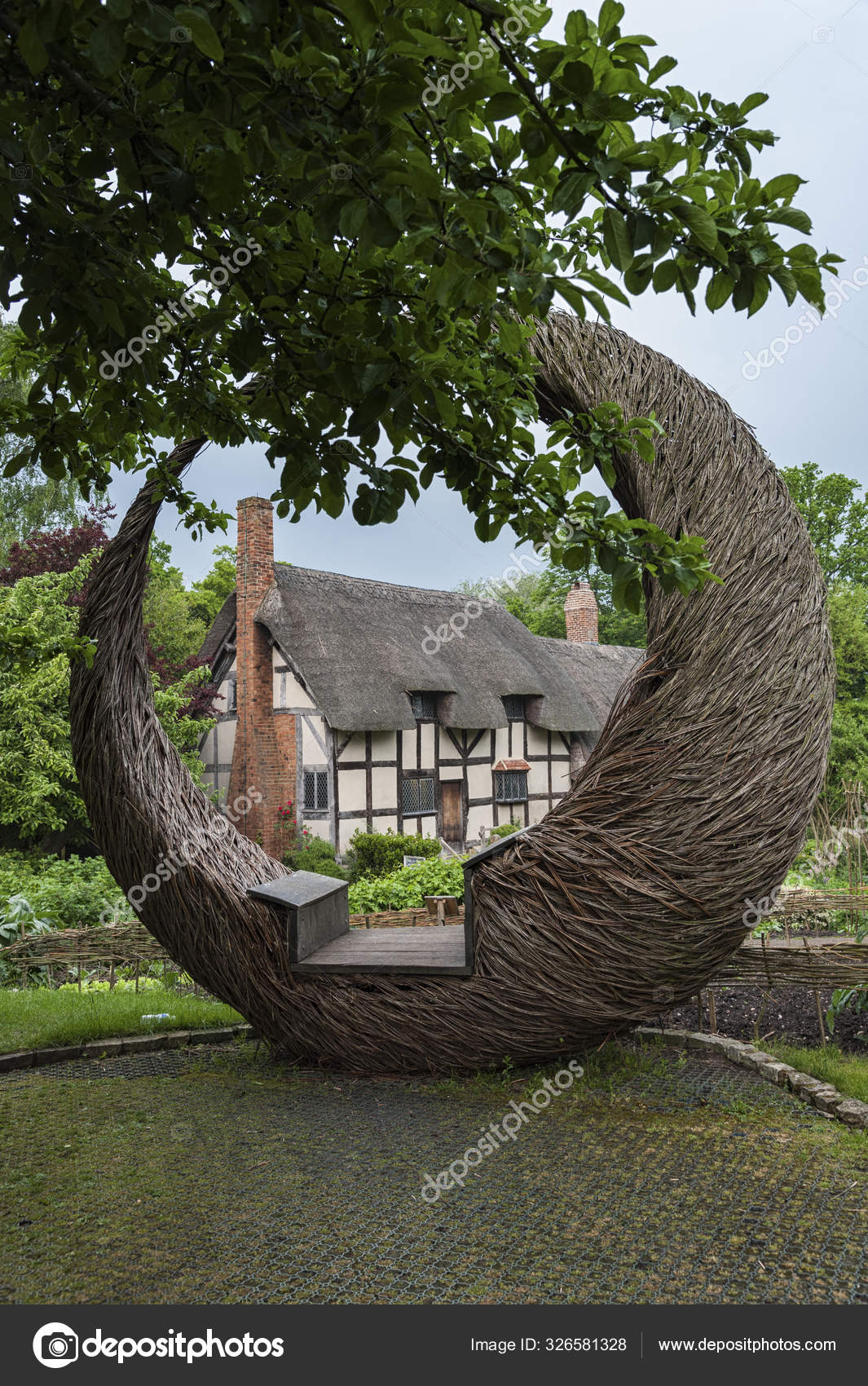 Stratford Avon England May 2018 Anne Hathaway William Shakespeare Wife Stock Editorial Photo C Laly569 326581328