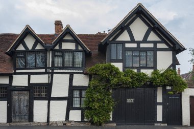 Stratford-Upon-Avon, Warwickshire, İngiltere - 27 Mayıs 2018 Eski Şehir Çiftliği, Stratford-upon-Avon, Warwickshire, İngiltere, Uk, İngiltere 'de listelenen 2.