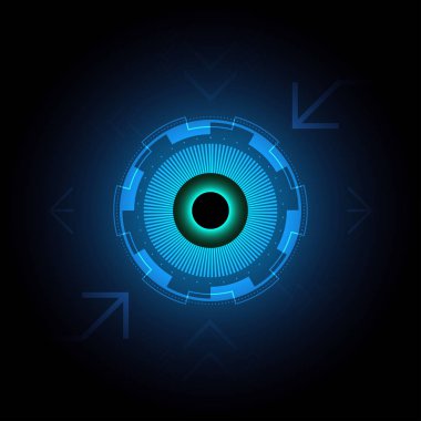 Soyut teknoloji arka plan Yüksek teknoloji iletişim konsepti yenilik arka plan çizimi