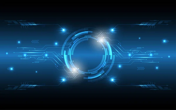 Soyut teknoloji arka plan Yüksek teknoloji iletişim konsepti yenilik arka plan çizimi