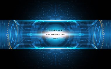 Soyut teknoloji arka plan iletişim kavramı fütüristik dijital yenilik arka plan vektör çizim