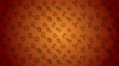 Zodiac signs horoscope background