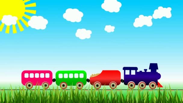 cartoon cartoon train video