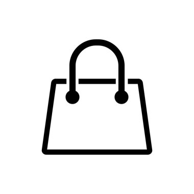 Vektör Icon - alışveriş çantası.