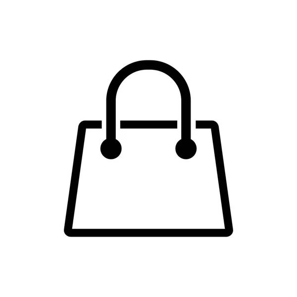 Vektör Icon - alışveriş çantası.