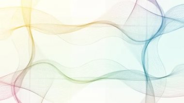 Renkli dalgalar/duman logonuzu yeri olan çok renkli arka plan / metin. Sorunsuz döngü