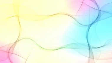 Renkli dalgalar/duman logonuzu yeri olan çok renkli arka plan / metin. Sorunsuz döngü