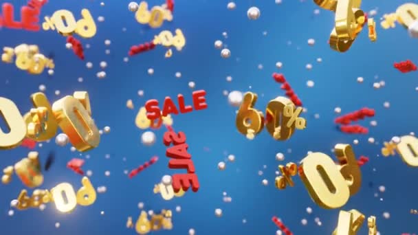 Latar Belakang Untuk Penjualan Latar Belakang Cerah Untuk Dijual Surat — Stok Video