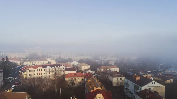 Вид Повітря Гарне Старе Місто Україна Луцьк — стокове фото