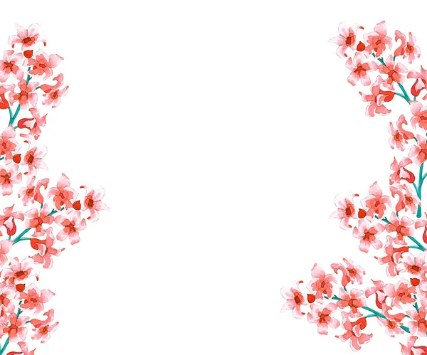 Flowers Bell Pattern — Stock Photo, Image