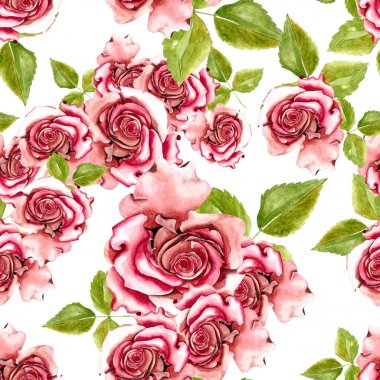 Güllü Çiçeksiz Desen