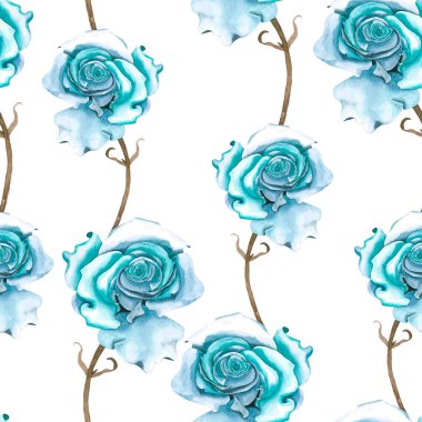 Güllü Çiçeksiz Desen