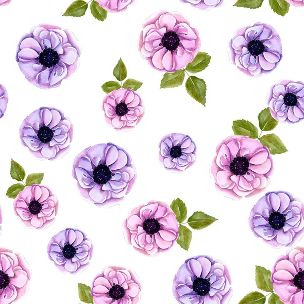 양 귀 비 꽃 원활한 패턴 — 스톡 사진