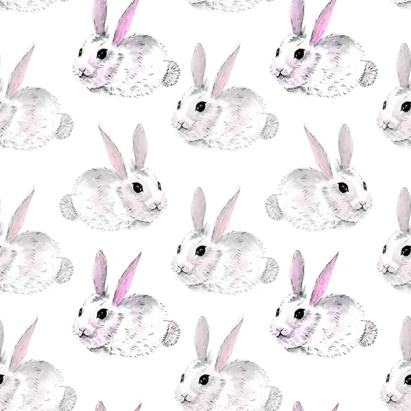 Милые маленькие кролики — стоковое фото