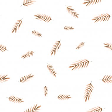 Şube desen suluboya 