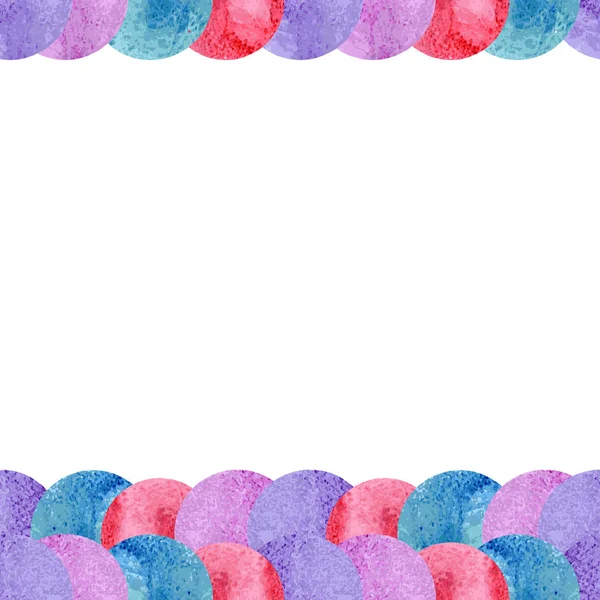 Palline multicolore acquerello — Foto Stock