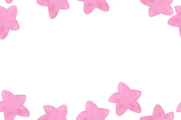 Pink Stars Model — Fotografie, imagine de stoc