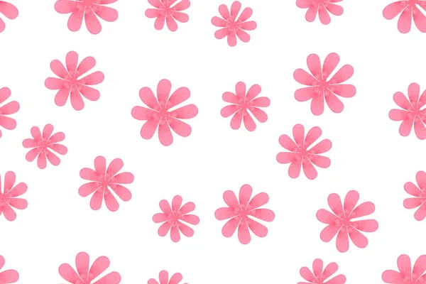 Flower Pattern Watercolor — Stock Photo, Image