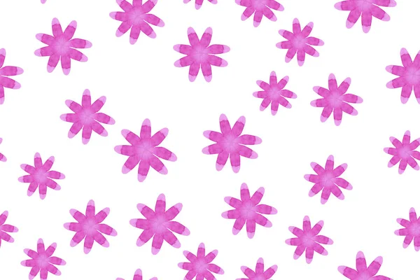 꽃 패턴 수채화 — 스톡 사진