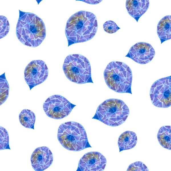Blue Flower Pattern — Stock Photo, Image