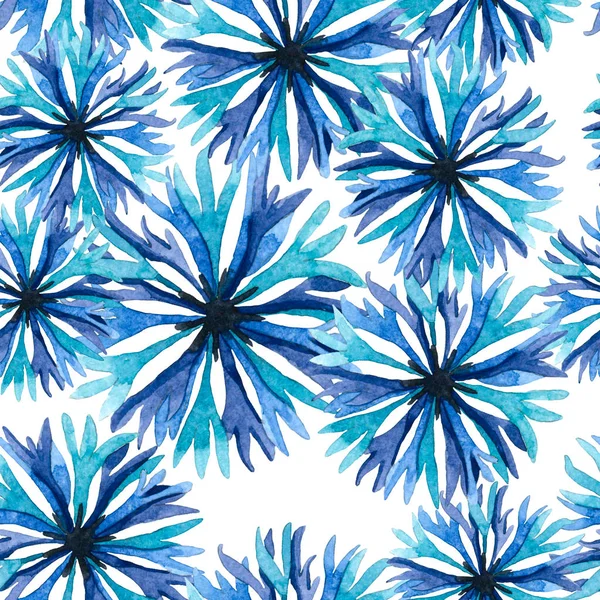 mavi ve mor Peygamber ile desen