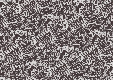 Soyut desen tabaklanmış