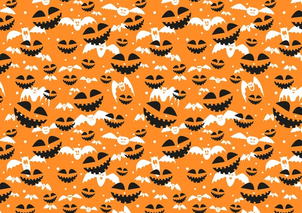 Rasterstruktur für Halloween bestehend aus Feiertagselementen — Stockfoto