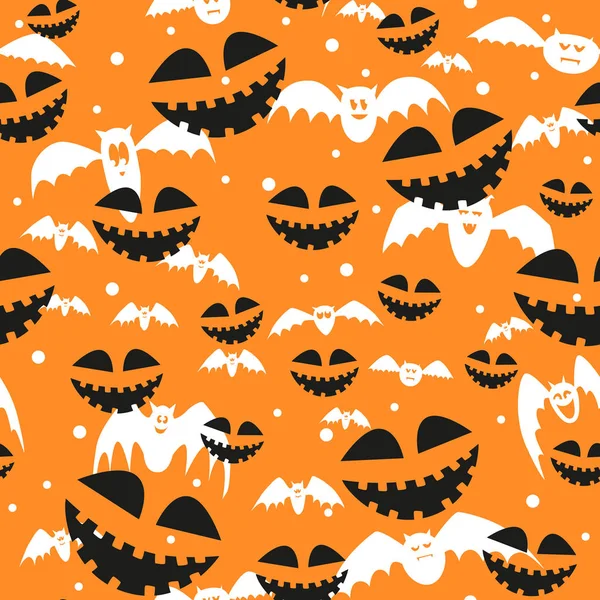 Rasterstruktur für Halloween bestehend aus Feiertagselementen — Stockfoto