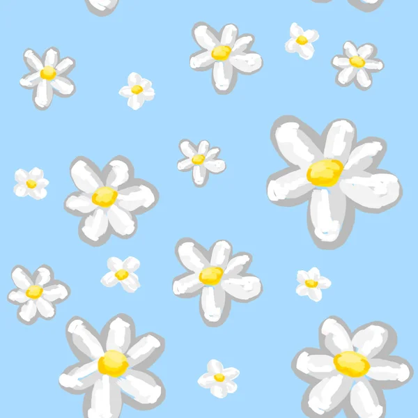 Raster graphics texture flowers