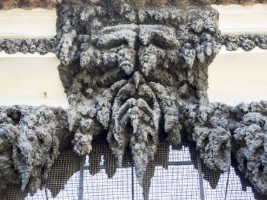 Wallenstein Sarayı duvar detay