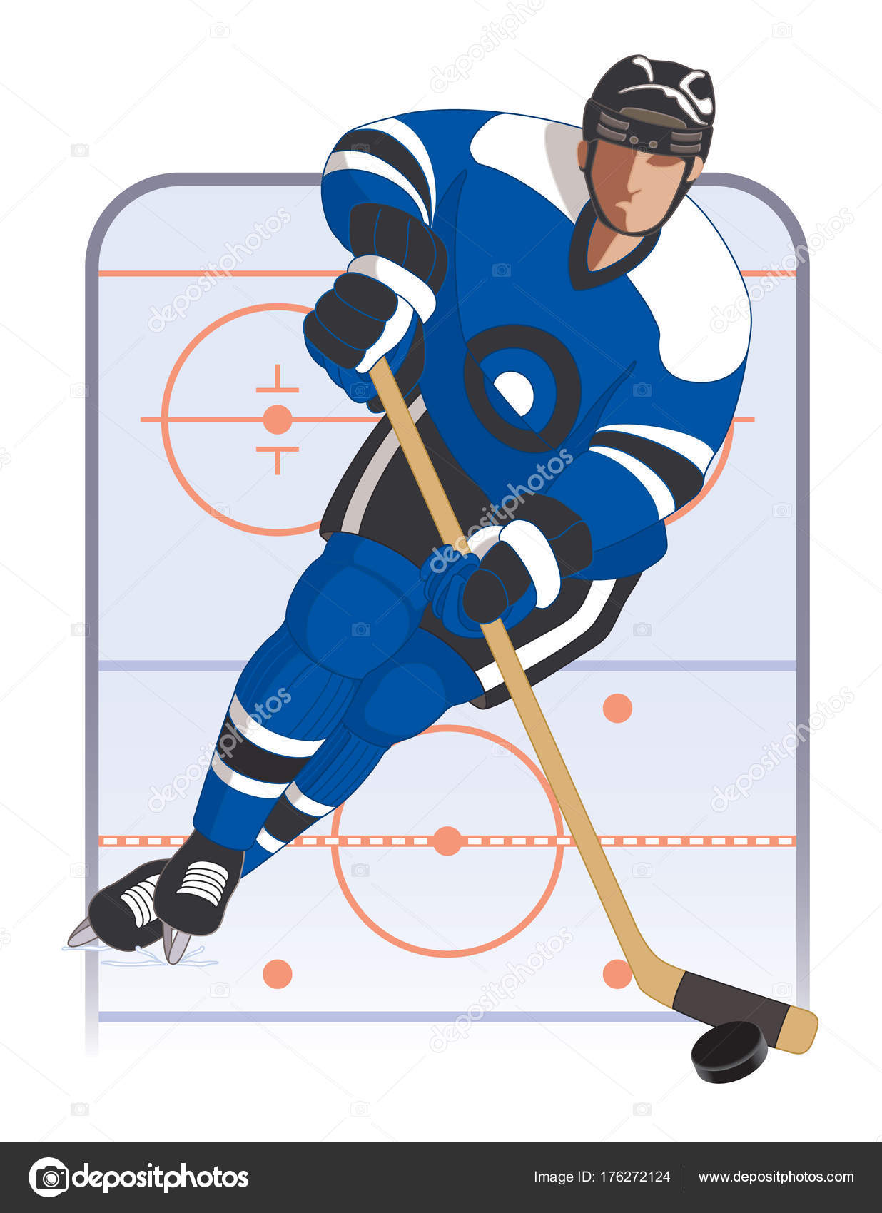 hockey player uniform