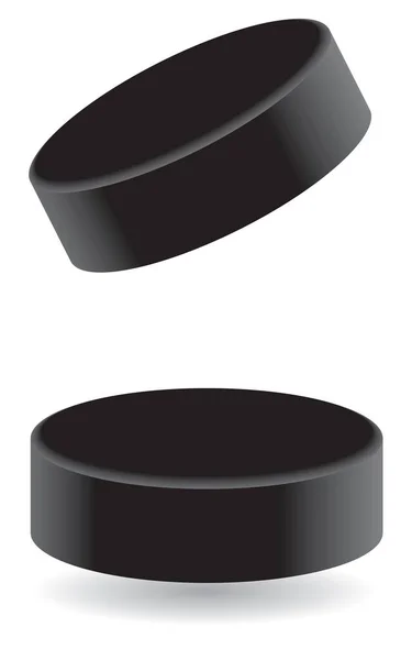 Hokejový puk — Stockový vektor