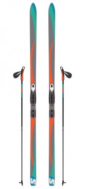 kros kayağı Kayak izole Polonyalılar ile