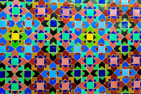 Исламский мозаичный марокканский стиль полезен в качестве фона
