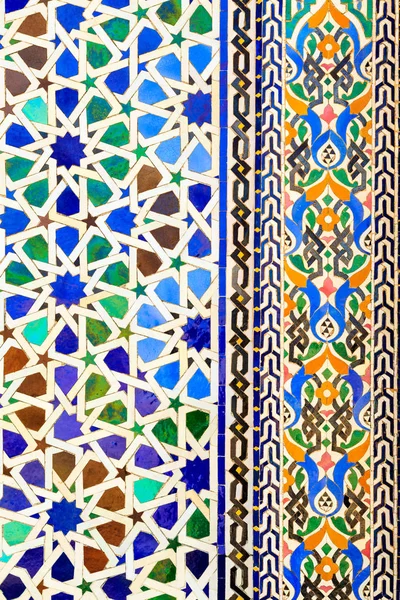 Islamische Mosaik marokkanischen Stil nützlich als Hintergrund — Stockfoto