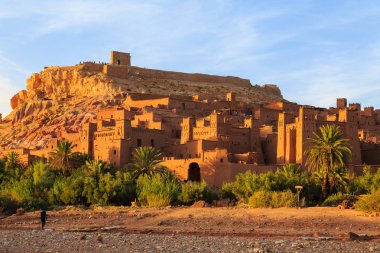 Kasbah AIT Ben Haddou Fas Atlas dağlarında