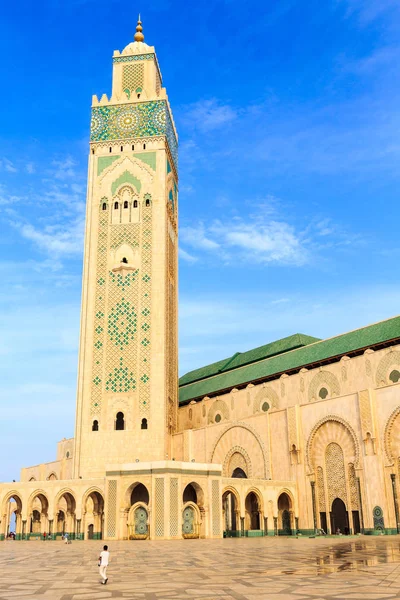 Moschee hassan second, Casablanca, Marokko — Stockfoto