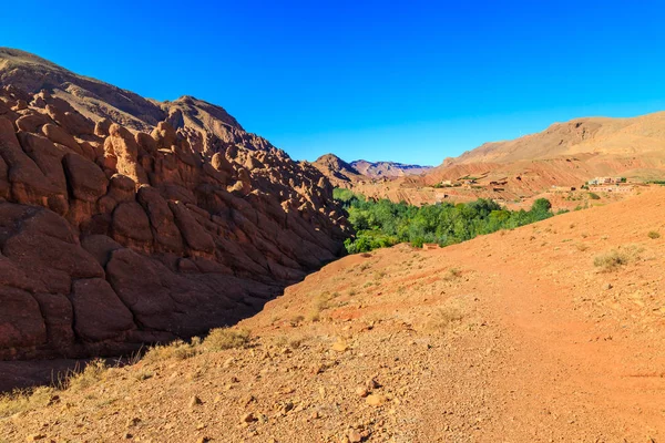 モロッコのアトラスの丘の風景 — ストック写真