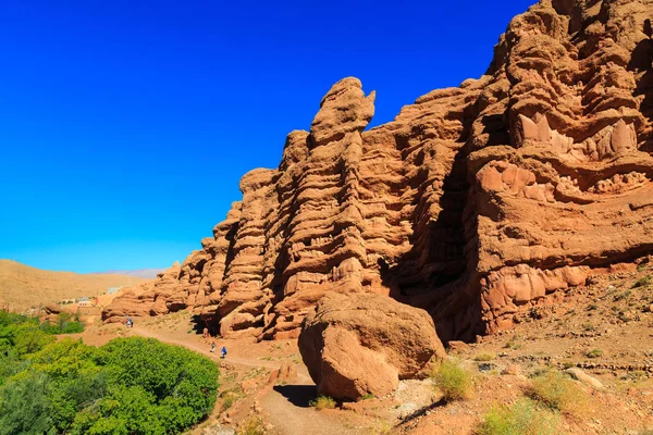 Paisaje de las colinas del atlas en Marruecos — Foto de Stock