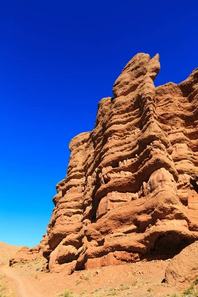 Krajina z pohoří Atlas v Maroku — Stock fotografie