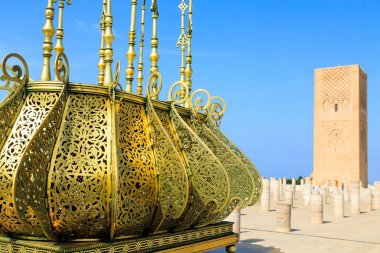 Hassan Kulesi'ne Türbesi Mohammed V Rabat, Mo ile kare