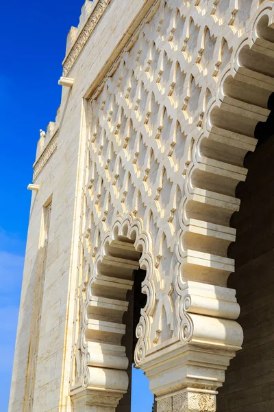 Murallas exteriores del Mausoleo de Mahoma V en Rabat —  Fotos de Stock