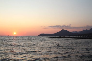 Karadağ ve Bar: Adriyatik 'te Gün Batımı